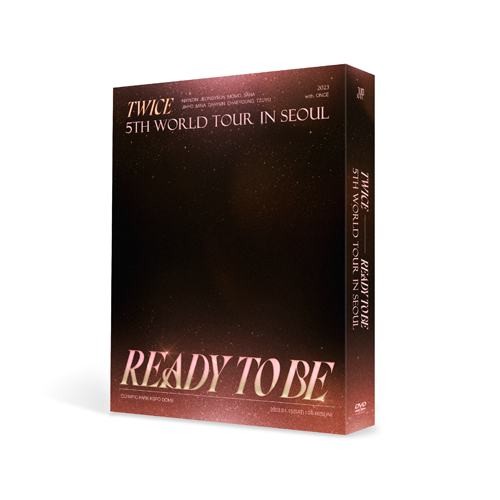 TWICE - 5TH WORLD TOUR [READY TO BE] IN SEOUL DVD 